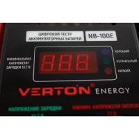 Нагрузочная вилка VERTON Energy NB-100E 6/12 Вт, 100 Ам, 200-1000 Ам 01.9670.9907