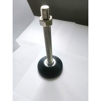 Винтовая регулируемая опора UnitMC 80хМ16х150 (основание PA66, винт сталь) 400202 80xM16x150