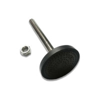 Винтовая регулируемая опора UnitMC 80хМ16х150 (основание PA66, винт сталь) 400202 80xM16x150