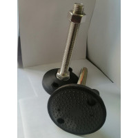 Винтовая регулируемая опора UnitMC 100хМ20х100 (основание PA66, винт сталь) 400202 100xM20x100