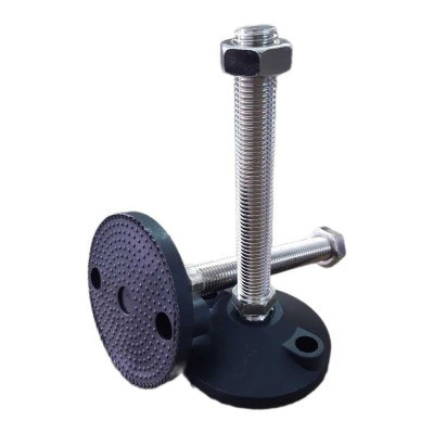 Шарнирная регулируемая опора UnitMC 100хМ20х150 (основание PA66, винт сталь) 400201 100xM20x150