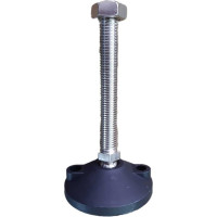 Шарнирная регулируемая опора UnitMC 100хМ20х150 (основание PA66, винт сталь) 400201 100xM20x150