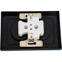 Розетка Systeme Electric AtlasDesign Изумруд б/з двойная, 16А, в сборе SE ATN000820