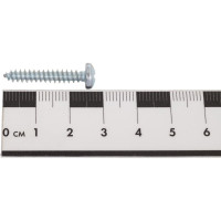 Саморез Квадра DIN 7981 4.2x25 цинк, кор. 100 шт., полусфера, шлиц PH2, острый 814225020100