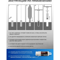 Сверло для извлечения заломанных болтов Forsage №3 HSS 4241, в пластиковом футляре 29859 F-63005-3