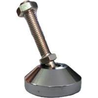 Опора UnitMC регулируемая шарнирная 50хМ10х50 (основание сталь, винт сталь) 400203 50хМ10х50