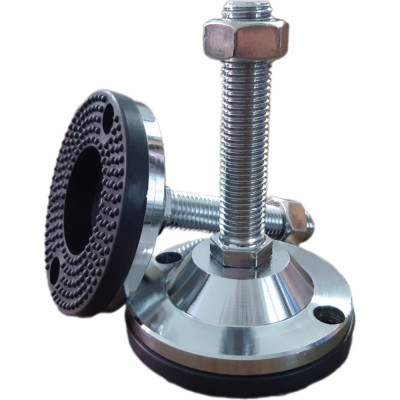 Опора UnitMC винтовая регулируемая 100хМ20х100 (основание сталь, винт сталь) 400204 100хМ20х100