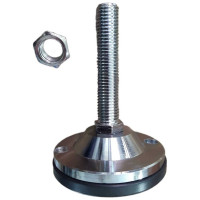 Опора UnitMC винтовая регулируемая 100хМ20х100 (основание сталь, винт сталь) 400204 100хМ20х100