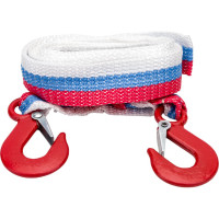 Буксировочный трос Avto Vins 3.5 т 2 крюка лента, полипропилен 40 мм 7032015