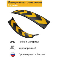 Демпфер стеновой резиновый ТЕХНОЛОГИЯ 800х230х8 мм ДСР-2 (Россия) (ГП) 00-00001434