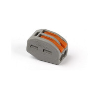 Строительно монтажная клемма Smartbuy с рычагами 2 отверстия, розничная упаковка SBE-cwcc-2-rp