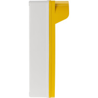 Корпус TDM ELECTRIC КП104 c козырьком для кнопок 4 места IP66 ABS желтый SQ0705-0014