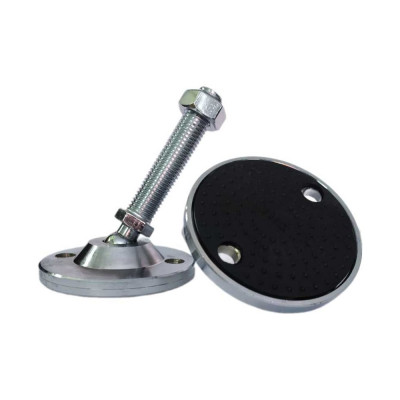 Шарнирная регулируемая опора UnitMC 100хМ20х100 (основание сталь, винт сталь) 400203 100xM20x100