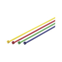 Цветные кабельные стяжки CIMCO обхват 5-76 мм, длина 280 мм, желтый, 100 шт 18 1486