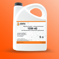 Моторное полусинтетическое масло Лакирис SAE 10W40 API SM/CF, 5 л 55564263