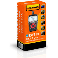 Автосканер Вымпел Konnwei KW310, ч/б экран, рус. язык, все протоколы 3133