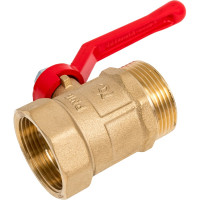 Шаровой кран для воды ОПТИМА 1-1/4" г/ш рычаг SOFMH114