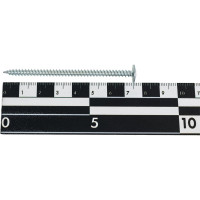 Саморез КВАДРА пресс-шайба, острый конец, 4.2x75, цинк, кор. 250 шт. 420761010250