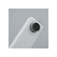 Смеситель для умывальника Gappo 35к G1017-2 литой, высокий, белый, хром 549395