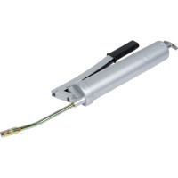 Рычажно-плунжерный шприц CNIC LD-24004A 400 куб.см, 14oz, с металлической трубкой, шлангом и насадкой 38701