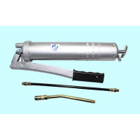 Рычажно-плунжерный шприц CNIC LD-24004A 400 куб.см, 14oz, с металлической трубкой, шлангом и насадкой 38701