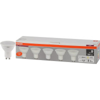 Светодиодная лампа Osram LVPAR1675 10SW/830 230V GU10 2X5 RU уп. 5 шт 4058075585010