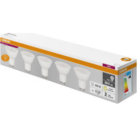 Светодиодная лампа Osram LVPAR1675 10SW/830 230V GU10 2X5 RU уп. 5 шт 4058075585010