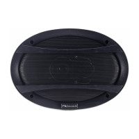 3-х полосная акустика NAKAMICHI 6х9", Peak Power 260 Вт, RMS 40 Вт/пара NSE-6918R NAK-NSE-6918R
