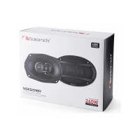3-х полосная акустика NAKAMICHI 6х9", Peak Power 260 Вт, RMS 40 Вт/пара NSE-6918R NAK-NSE-6918R