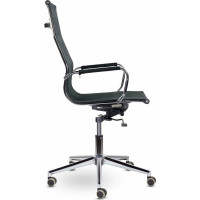 Офисное кресло BRABIX PREMIUM "Net EX-533", хром, сетка, черное, 532546