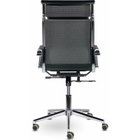 Офисное кресло BRABIX PREMIUM "Net EX-533", хром, сетка, черное, 532546