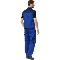 Жилет Эксперт Спецодежда Мегаполис, василёк/темно-синий, р. 60-62, рост 170-176 6446000055987