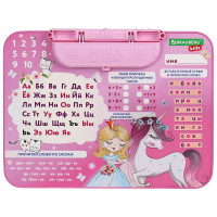 Комплект детской мебели BRAUBERG NIKA KIDS ПРИНЦЕССА розовый, стол + стул, пенал 532635