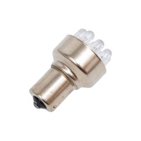 Cветодиод Nord-Yada 12V TS25 9 LED, BAY15d, белый, 0.79W, 33.76lm, 2 шт. 901973