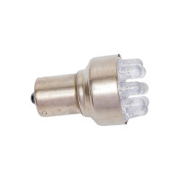 Cветодиод Nord-Yada 12V TS25 9 LED, BAY15d, белый, 0.79W, 33.76lm, 2 шт. 901973