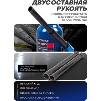 Бутылочный домкрат Forsage F-T91204(DS) 12 т, с клапаном, 217-407 мм 51454