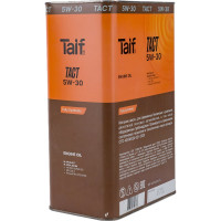 Моторное синтетическое масло Taif TACT, 5W-30, SL/CF, A3/B4, 4 л 211050