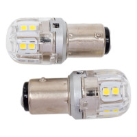 Светодиод Nord-Yada S25, Р21/5W, ВАY15s, 15x2835SMD, чип OSRAM с обманкой (стоп.ук.пов), блистер 2 шт. в упаковке 908344