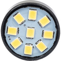 Светодиод Nord-Yada 12V T20 -7443 (9SMD) W21/5W белый (габарит, стоп-сигнал для яп.авто) 0.532W 4lm 2 шт 901982