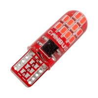 Светодиод Nord-Yada 12 В, T10, W5W, 20x3014SMD, c обманкой, красный 2 шт 908828