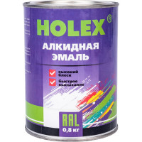 Алкидная автоэмаль Holex 1023 RAL желтый глубокий, 0.8 кг HAS-57959