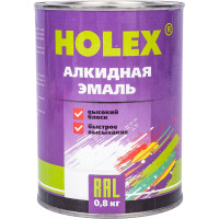 Алкидная автоэмаль Holex 2009 RAL оранжевый глубокий, 0.8 кг HAS-380587
