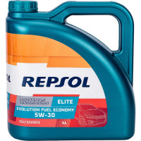 Синтетическое моторное масло REPSOL ELITE EVOLUTION FUEL ECONOMY 5W30 C2/PSA 4л 6048/R 6048R