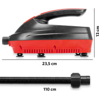Воздушный насос Heyner SUP премиум с Автостоп 70 л/мин 12 В 110W 1,1 bar. 211250
