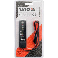 Аналоговый цифровой тестер аккумуляторов YATO 12V YT-83101