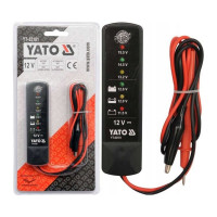 Аналоговый цифровой тестер аккумуляторов YATO 12V YT-83101