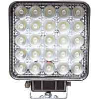 Фара рабочего света АВТОЭЛЕКТРИКА LED квадр., 12/24В, 25 светодиодов/75Вт, направленный (дальний) свет 09.2226