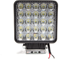 Фара рабочего света АВТОЭЛЕКТРИКА LED квадр., 12/24В, 25 светодиодов/75Вт, рассеянный (ближний) свет 09.2225