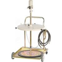 Установка пневматическая для раздачи густой смазки из бочек до 200 л, c тележкой NO5026