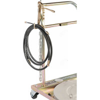 Установка пневматическая для раздачи густой смазки из бочек до 200 л, c тележкой NO5026